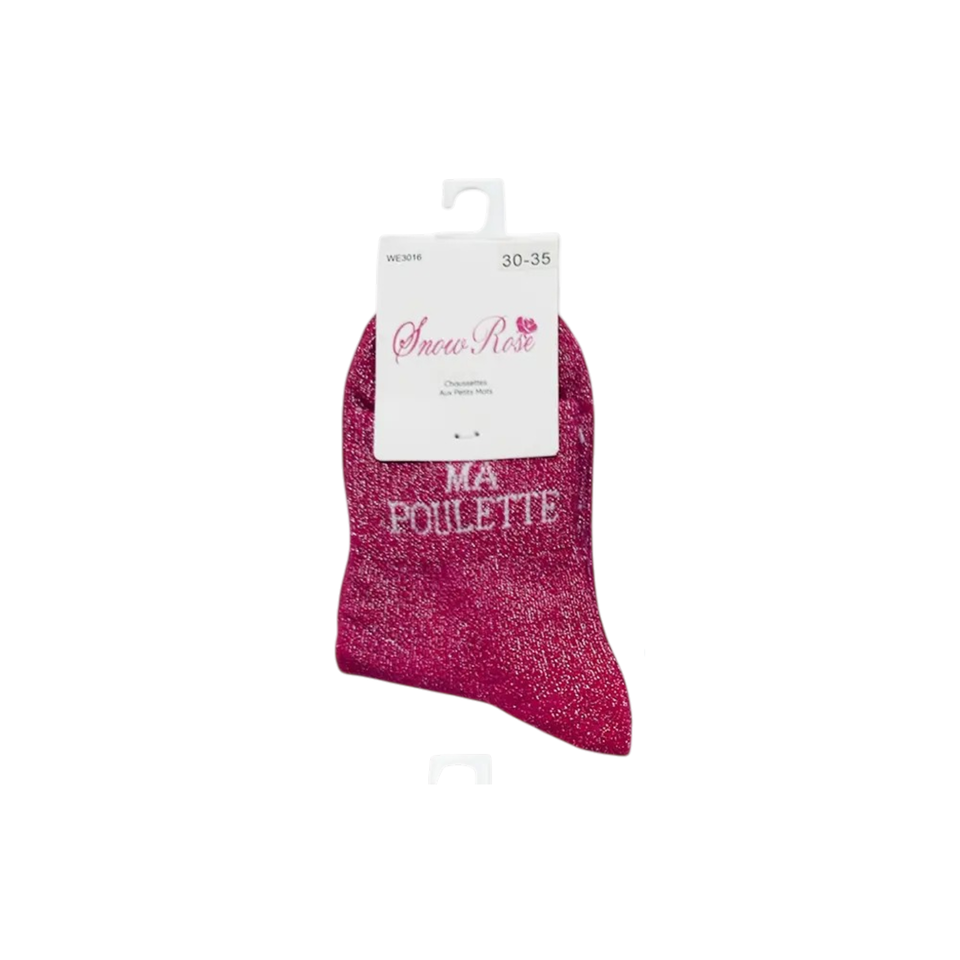 Chaussettes à paillettes – Ma poulette