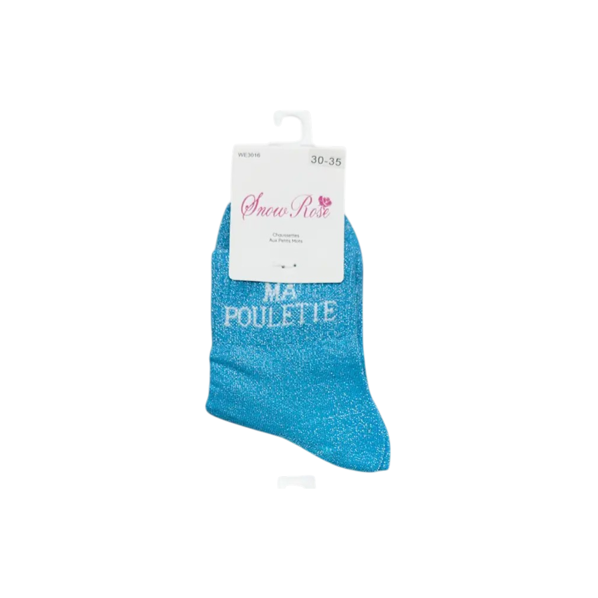 Chaussettes à paillettes – Ma poulette