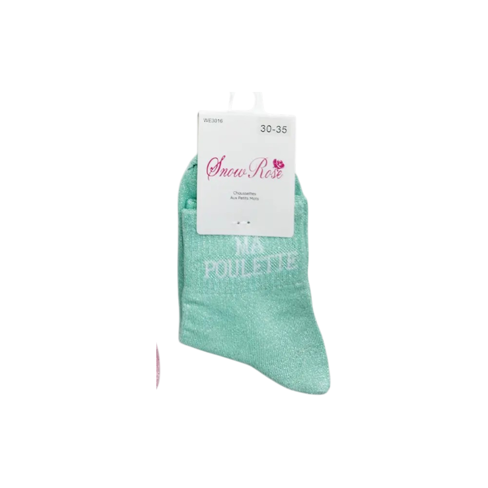 Chaussettes à paillettes – Ma poulette