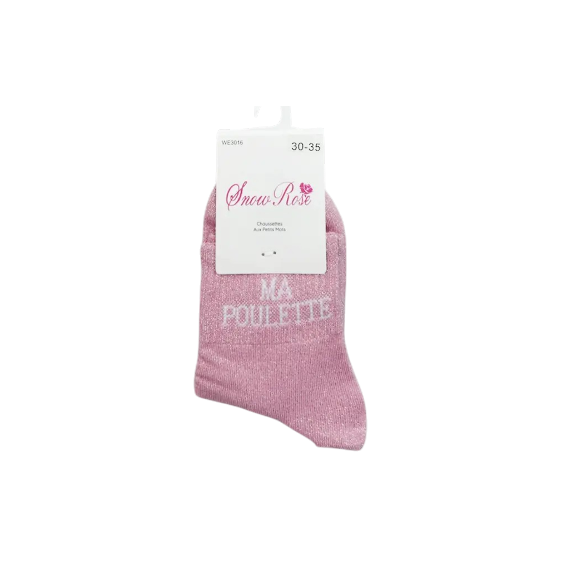 Chaussettes à paillettes – Ma poulette