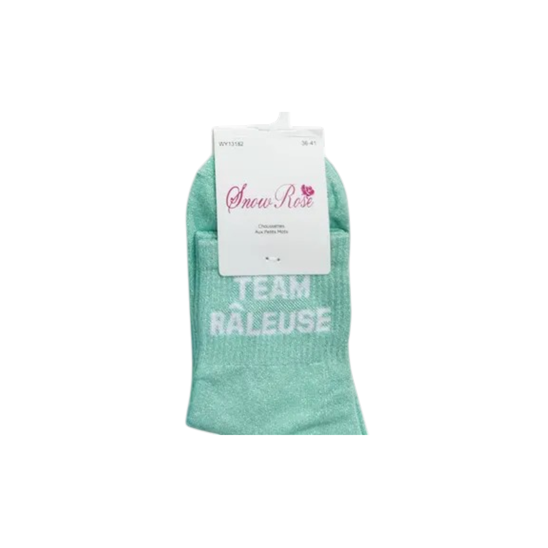Chaussettes à paillettes – Team Râleuse
