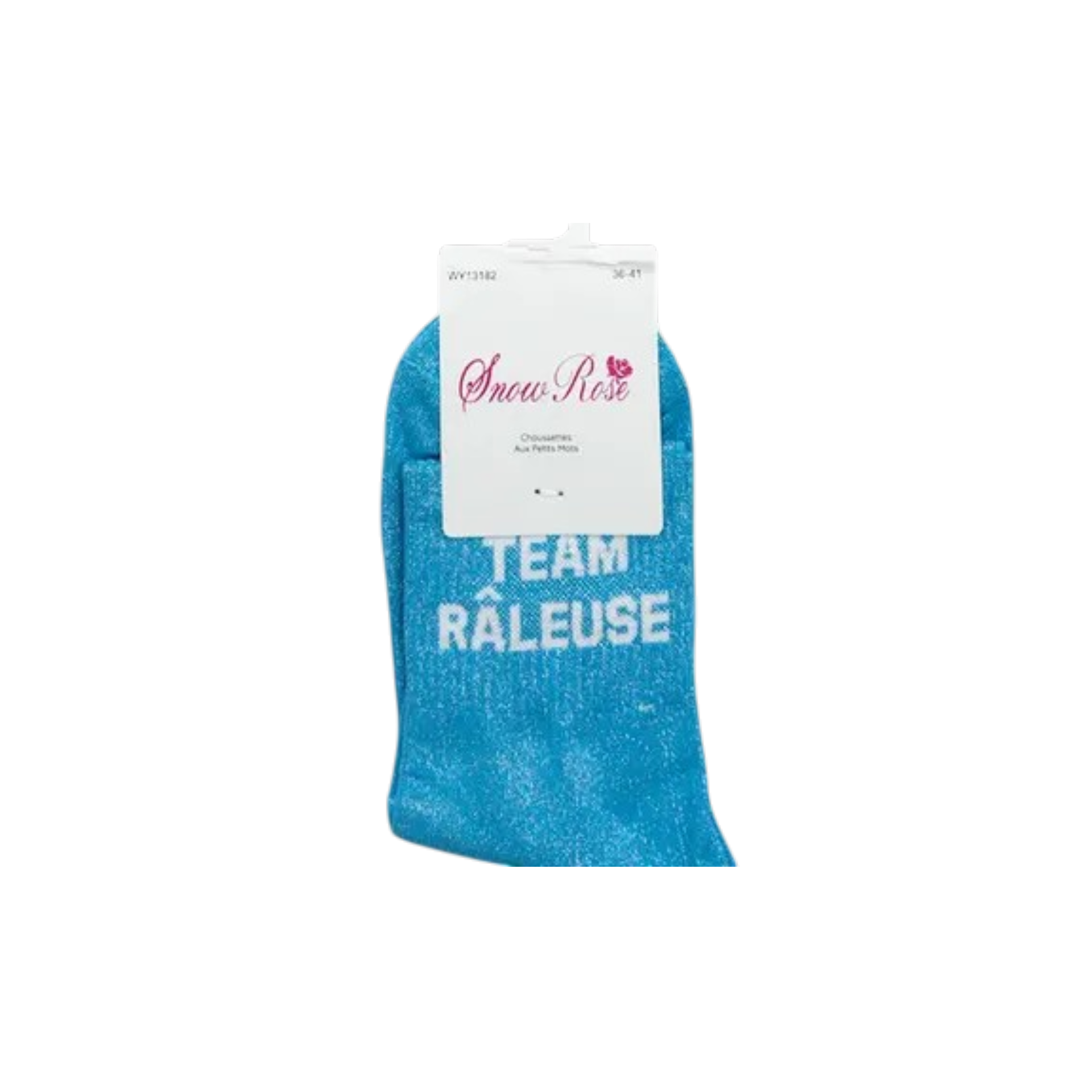 Chaussettes à paillettes – Team Râleuse