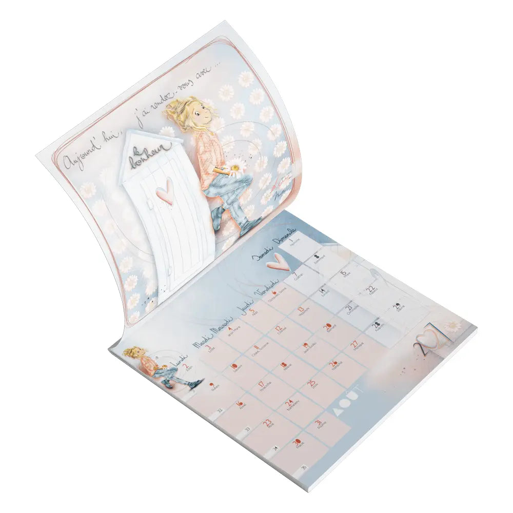 Calendrier 2027 Mon Amie Luce – Imprimé en Belgique