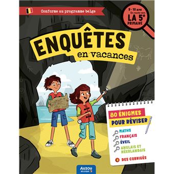 J'enquête en vacances - en route vers la 5e primaire