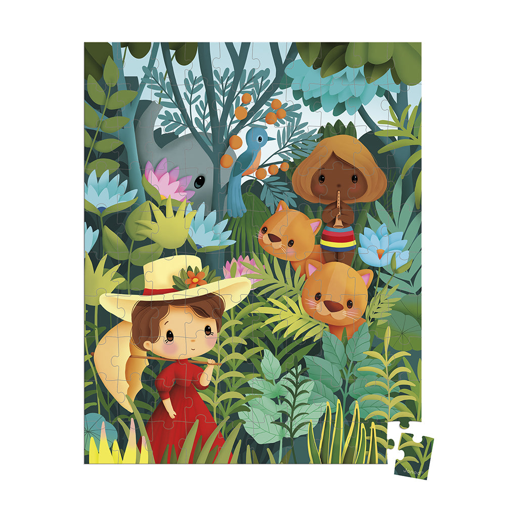Puzzle inspire de rousseau - 100pièces