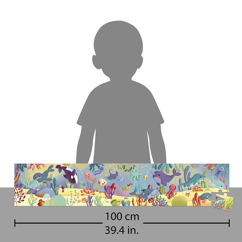 Puzzle les animaux marins - 36pièces