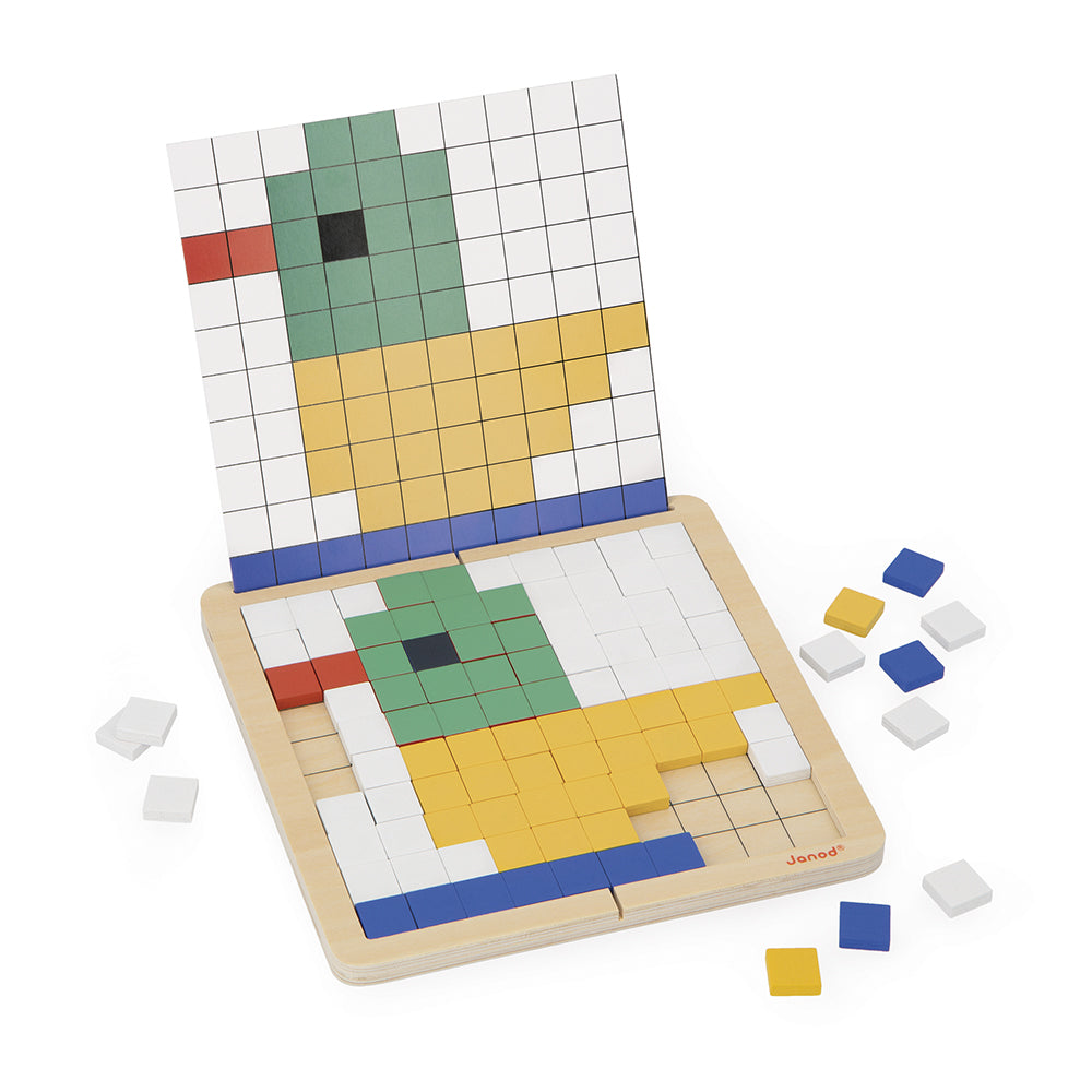 Mosaique : Symétrie & codage - Pédagogie