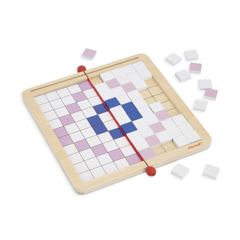 Mosaique : Symétrie & codage - Pédagogie