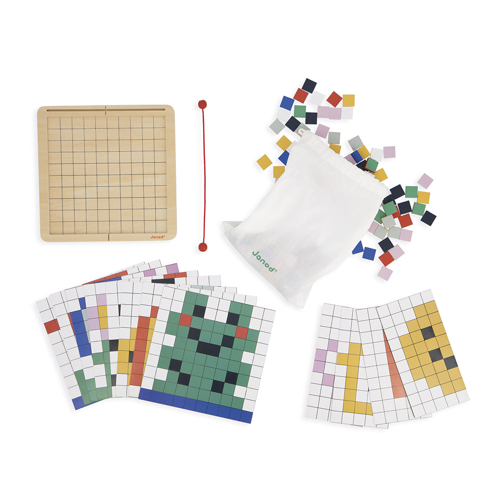 Mosaique : Symétrie & codage - Pédagogie