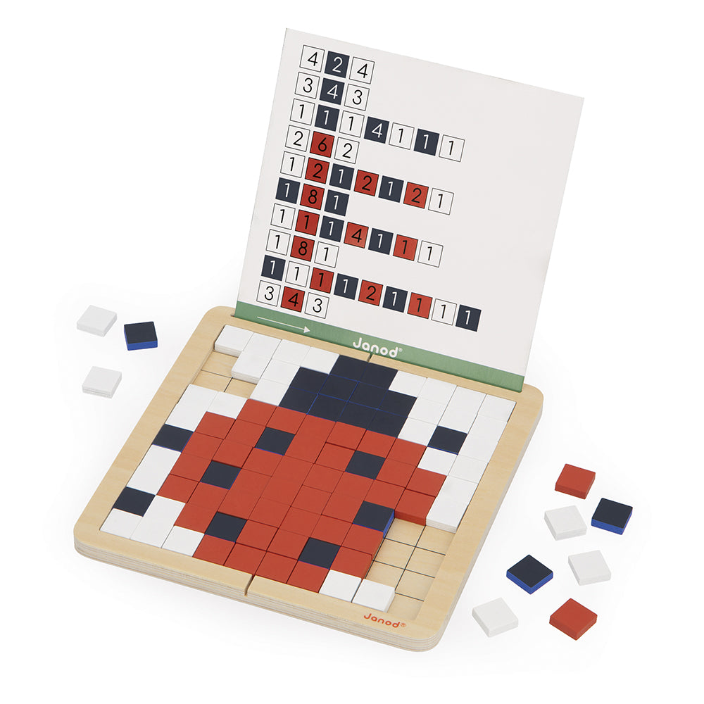 Mosaique : Symétrie & codage - Pédagogie