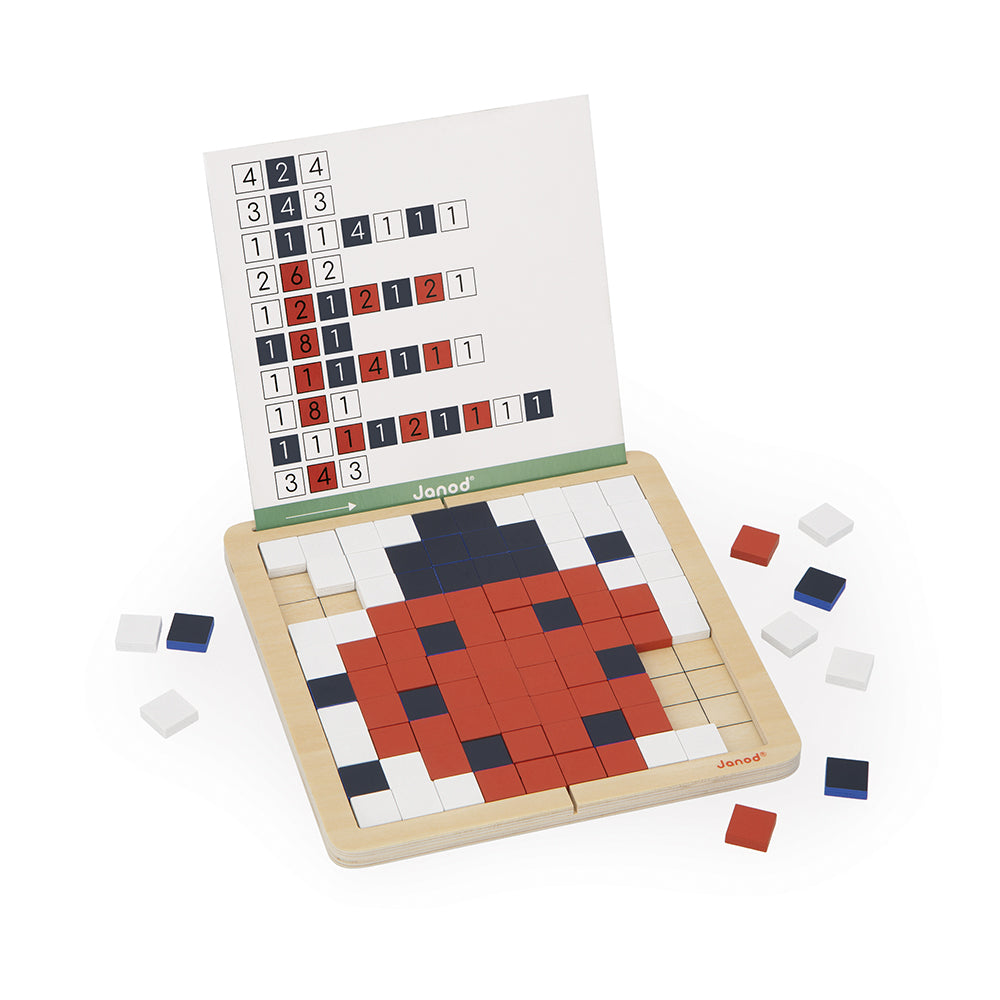 Mosaique : Symétrie & codage - Pédagogie