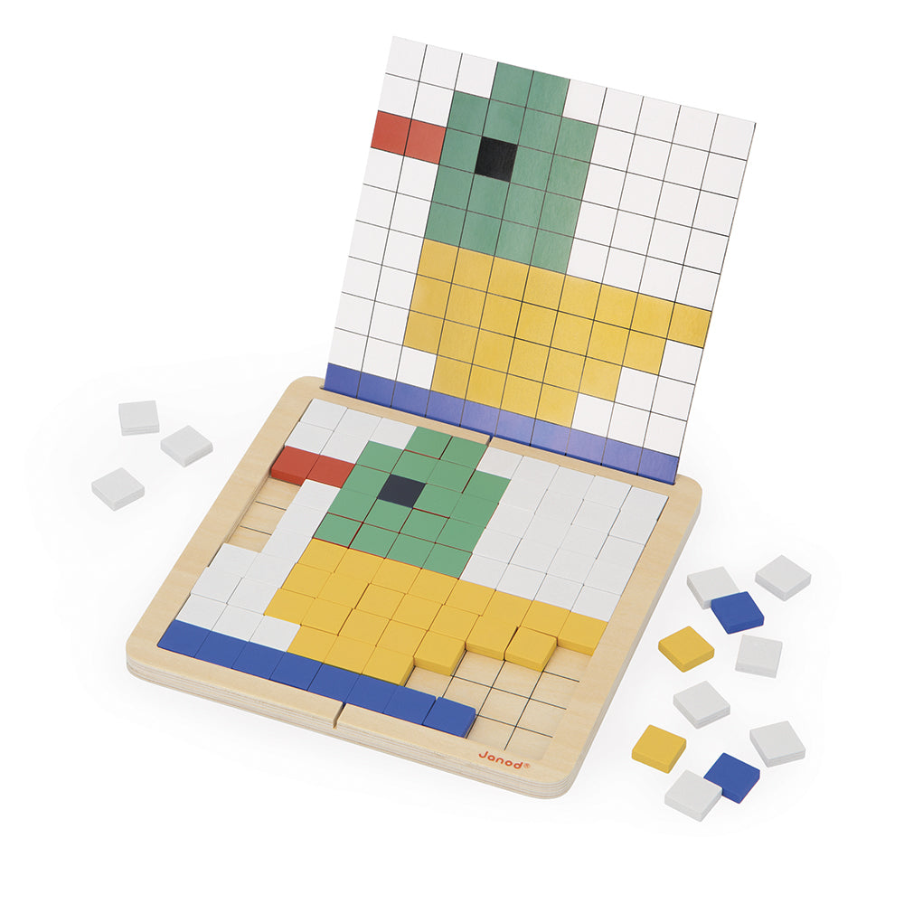 Mosaique : Symétrie & codage - Pédagogie