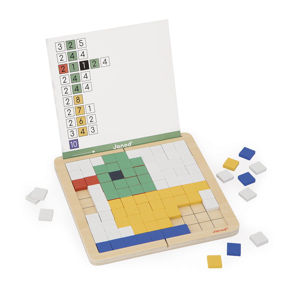 Mosaique : Symétrie & codage - Pédagogie