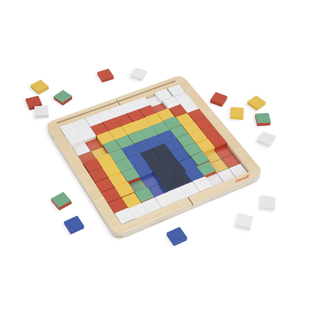 Mosaique : Symétrie & codage - Pédagogie