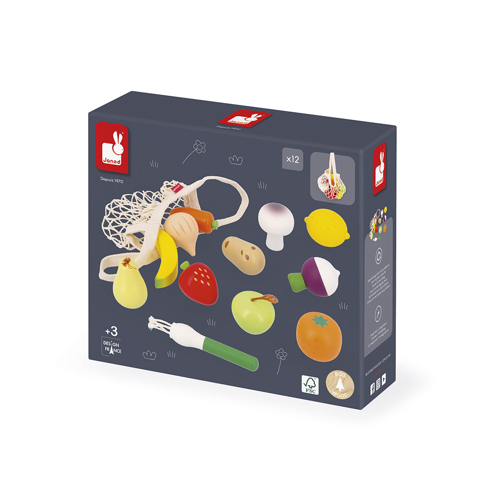 Filet de fruits et légumes