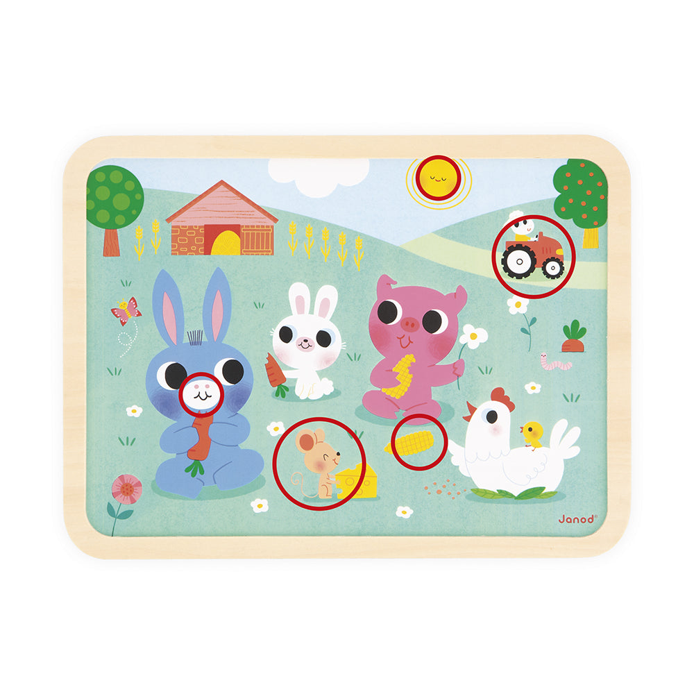 Puzzle à la ferme