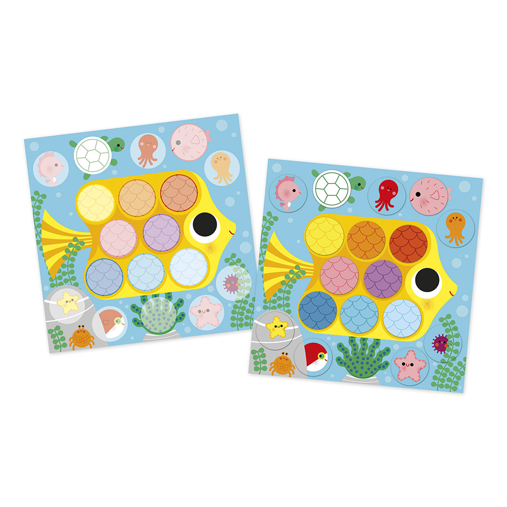 Gommettes - Autour de l'étang