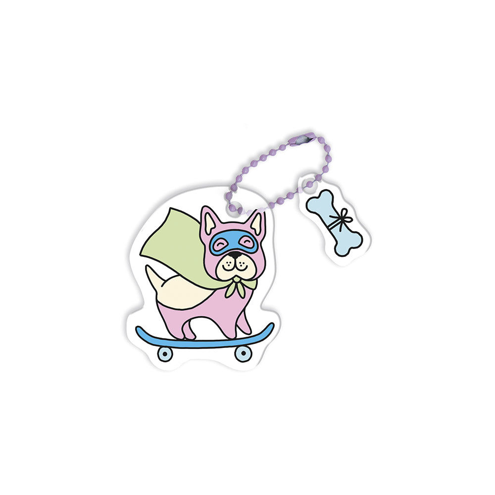 10 décorations en plastique fou à créer - chiens & chats