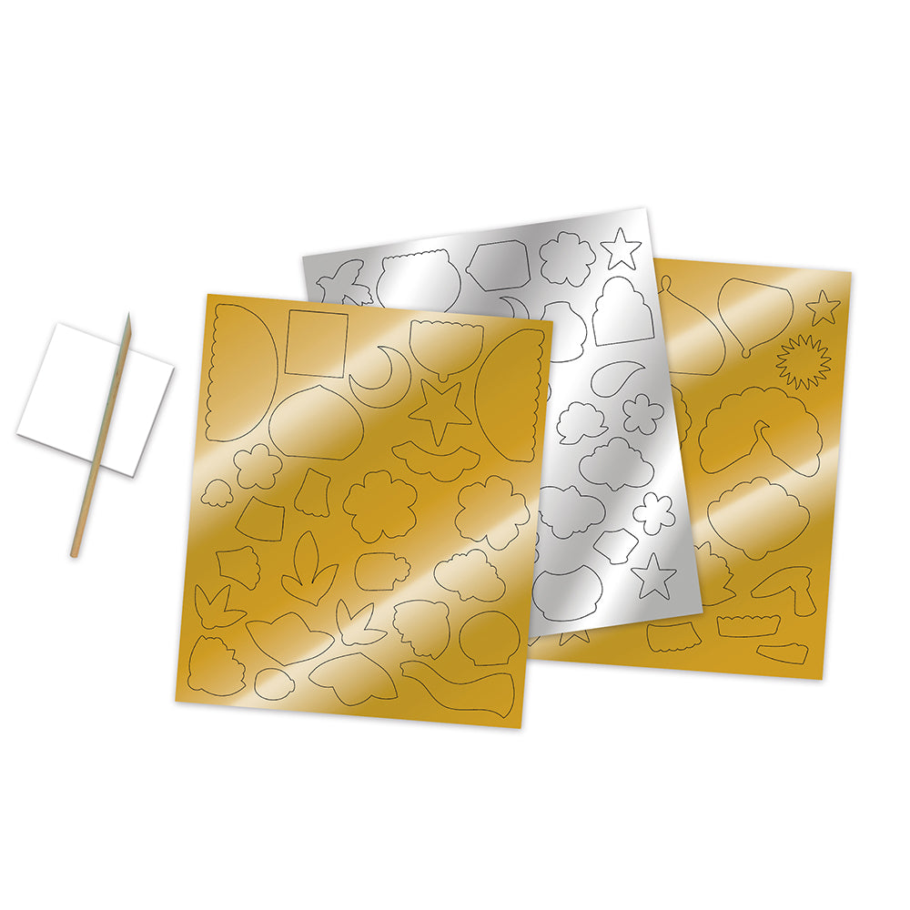 Stickers métal à repousser bollywwod