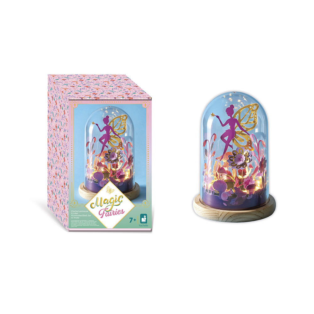 Cloches lumineuse jardin secret à créer