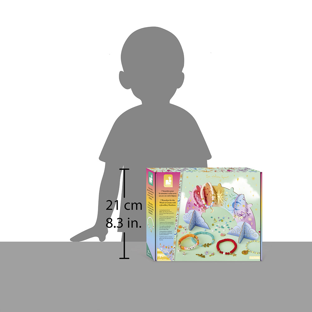 7 bracelets pour la semaine à créer