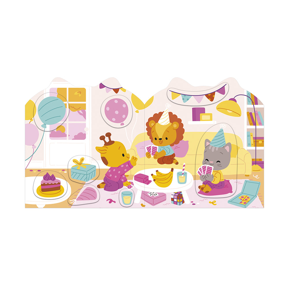 Cahier de stickers et décors la maison