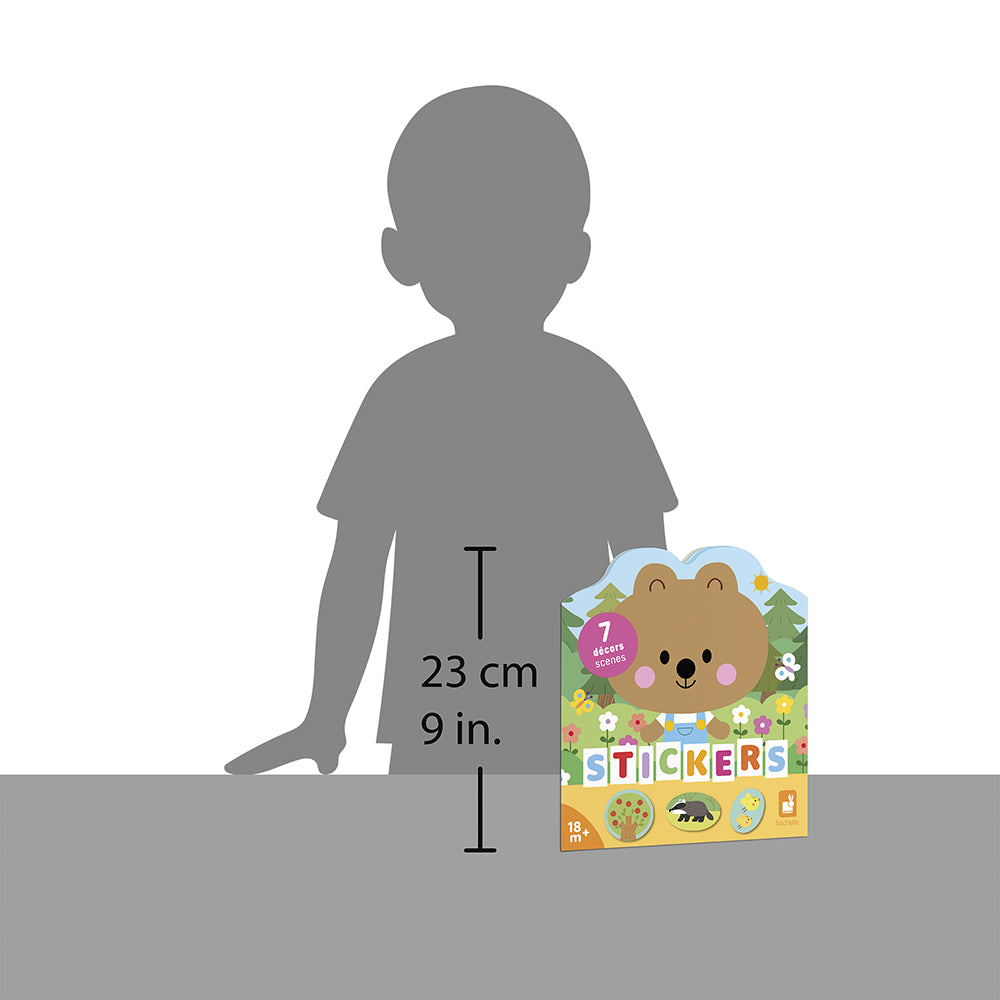 Cahier de stickers et décors la forêt