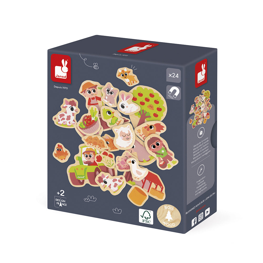 Magnets - Ferme 24pièces