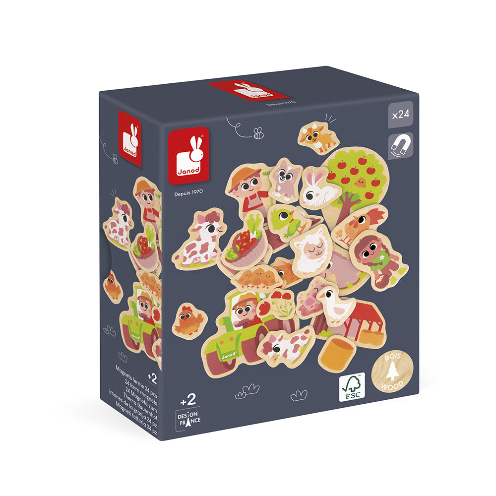 Magnets - Ferme 24pièces