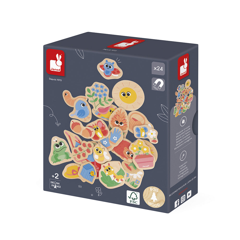 Magnets - Jardin 24pièces