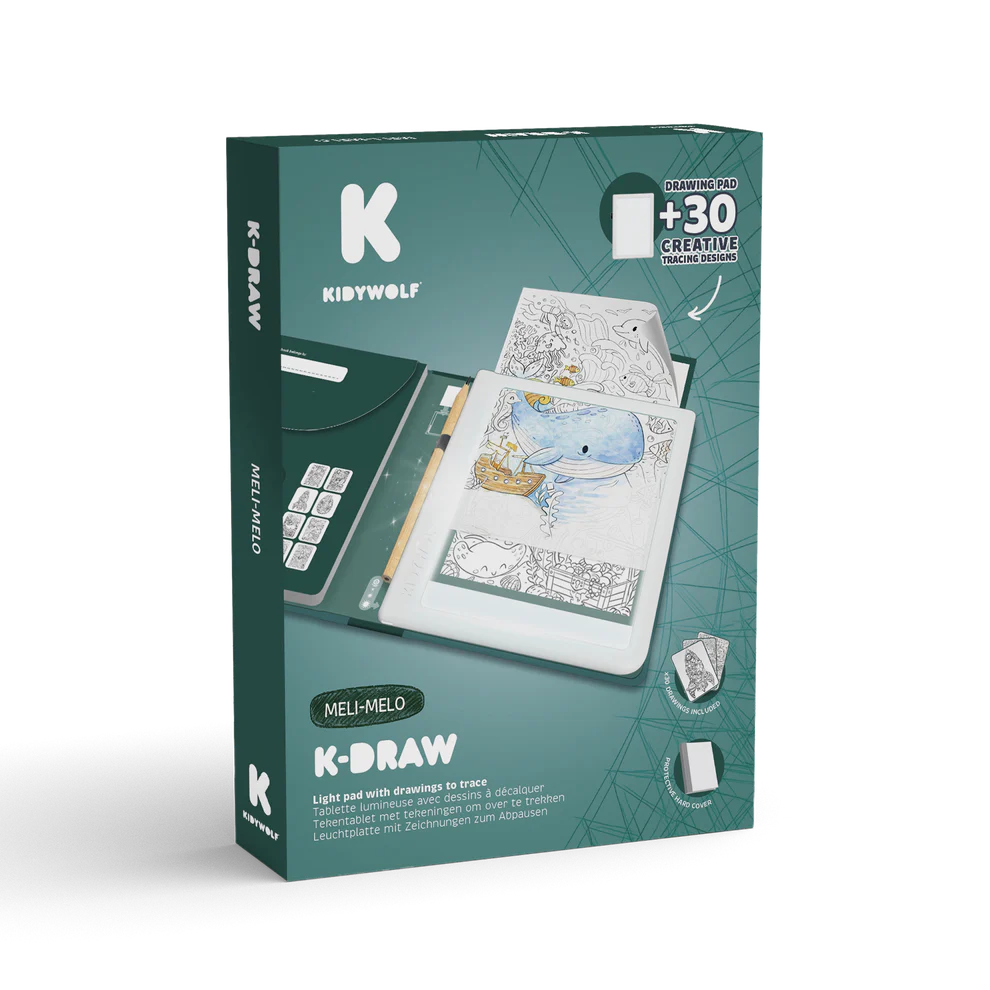 KIDYDRAW-PAD Tablette à dessin lumineuse meli-melo