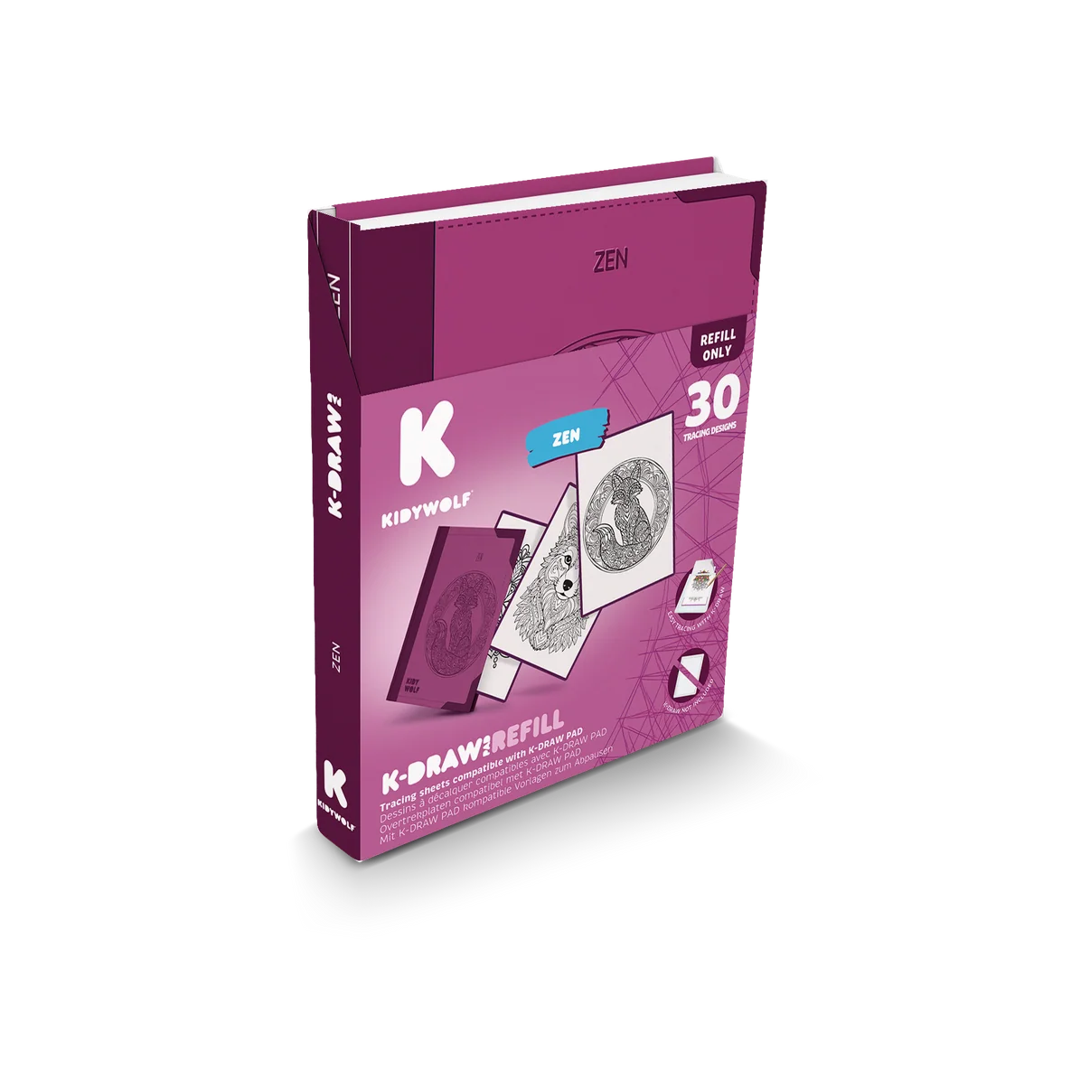 Recharge KIDYDRAW-PAD – Zen – Kidywolf