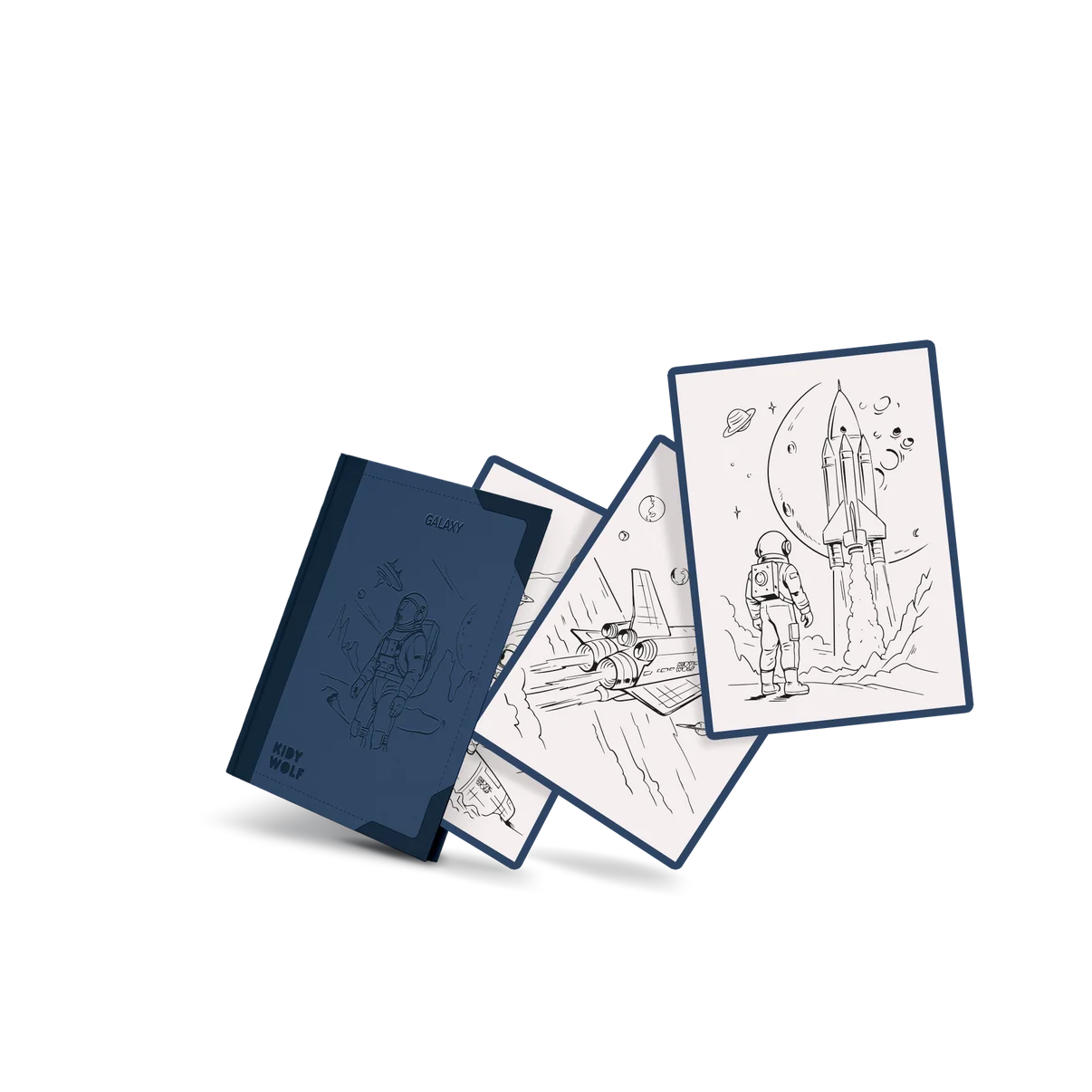 Recharge KIDYDRAW-PAD – Galaxy – Kidywolf