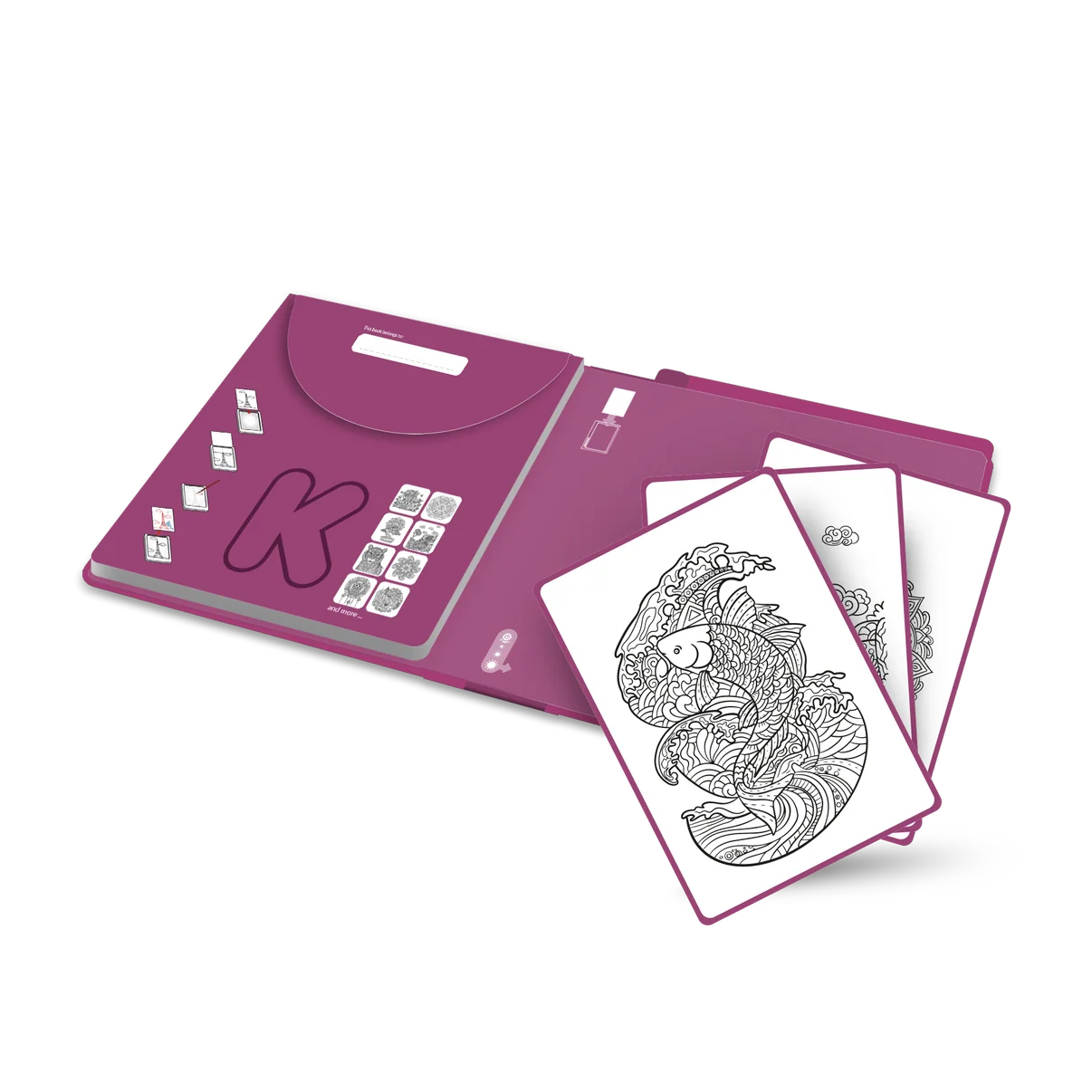 Recharge KIDYDRAW-PAD – Zen – Kidywolf