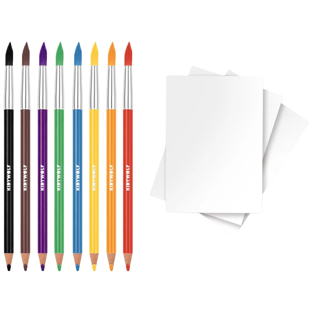KIDYDRAW-KIT Aquarelle – Kit de dessin créatif – Kidywolf