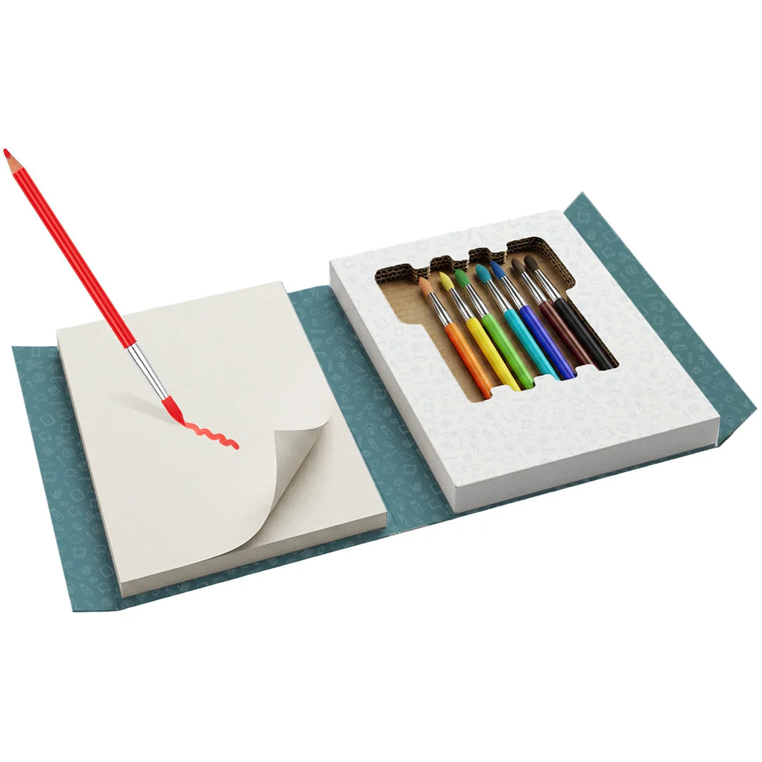 KIDYDRAW-KIT Aquarelle – Kit de dessin créatif – Kidywolf