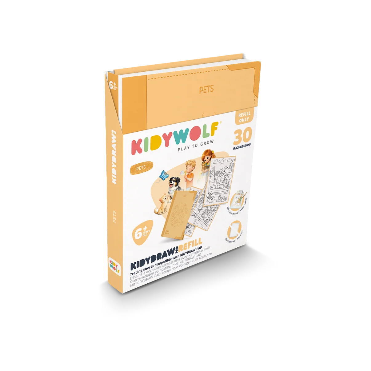 Recharge KIDYDRAW-PAD – Animaux de compagnie – Kidywolf