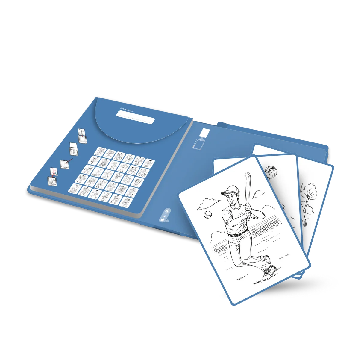 Recharge KIDYDRAW-PAD – Sport – Kidywolf