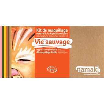 Kit de maquillage 6 couleurs Arc-en-Ciel