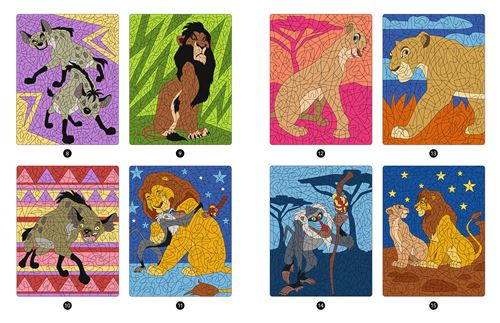 Coloriages Magiques Disney – Mystères (7+) – Le roi lion