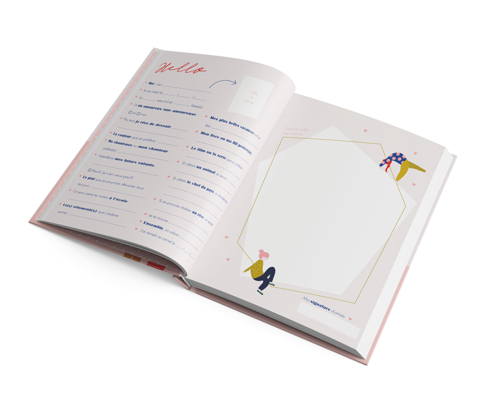 Carnet d'amitié Artlequin