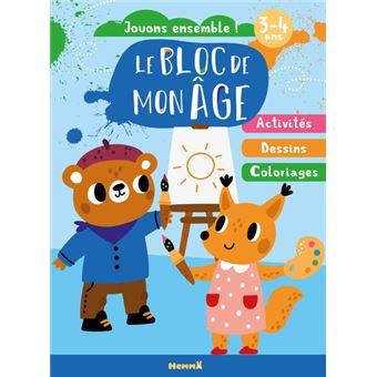 My 3-4 Year Old Activity Block - Fun Activities, Drawing and Coloring