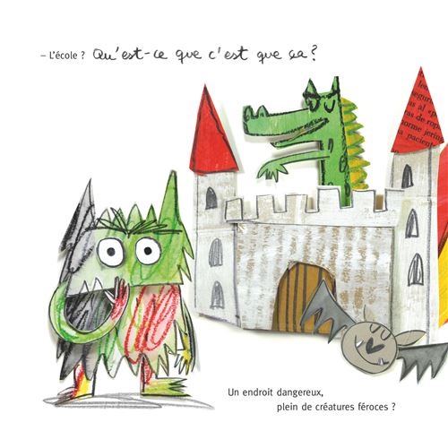 La couleur des émotions - : Le monstre des couleurs va à l'école