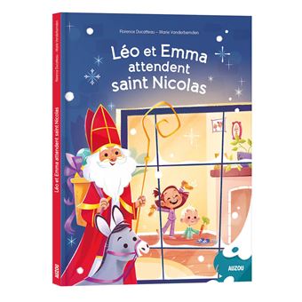 Léo et Emma attendent saint Nicolas