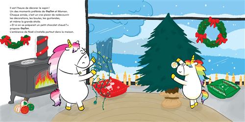 Les émotions de Gaston - : Les émotions de Gaston la licorne à Noël - Livre animé