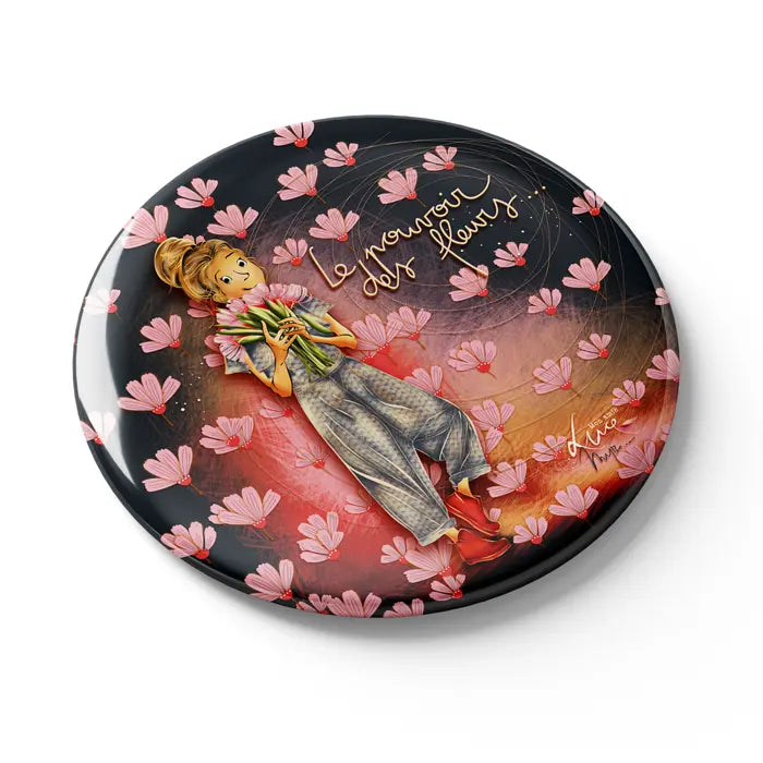 Magnet "Le pouvoir des fleurs" - Mon Amie Luce