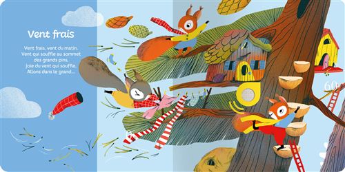 Mes comptines d’automne – Livre sonore Auzou