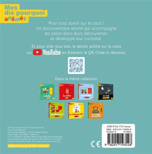 Mes Dis Pourquoi animés – Le caca