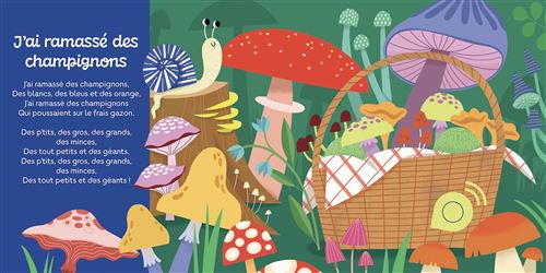 Mes premiers sonores - Mes comptines de la forêt