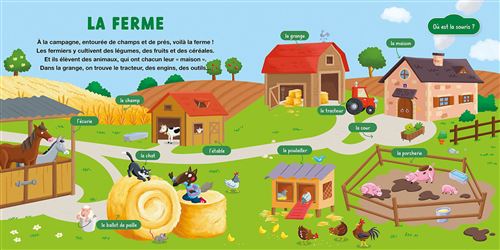 P'tit Loup - : Mon doc p'tit loup - la ferme